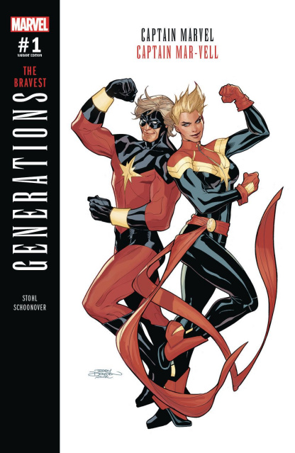 Generations: Captain Marvel & Captain Mar-Vell #1 (Dodson Cover)