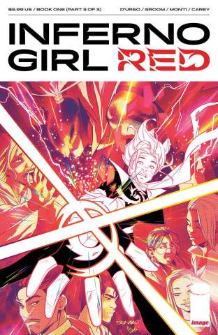 Inferno Girl Red: Book One #3 (Durso & Monti Cover)