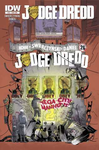 Judge Dredd #26 (Subscription Cover)
