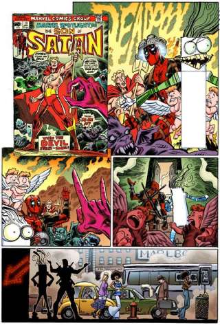 Deadpool #17 (Koblish Secret Comic Cover)