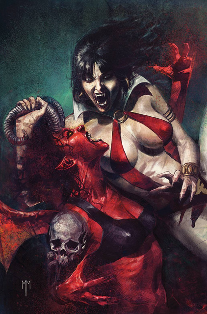 Vampirella vs. Purgatori #1 (30 Copy Mastrazzo Virgin Cover)