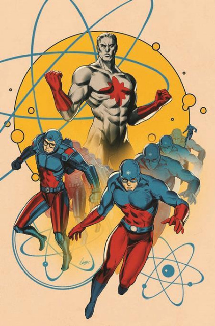 Justice League: The Atom Project #2 (Lesley Leirix Li Card Stock Cover)