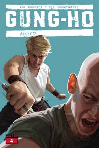 Gung-Ho: Anger #4 (Clarke Cover)