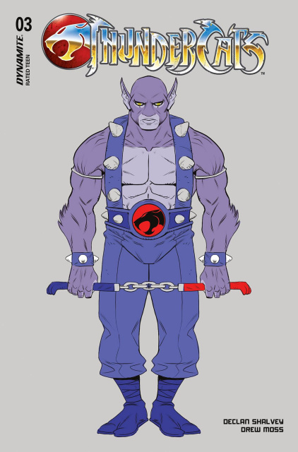Thundercats #3 (10 Copy Moss Panthro Character Design Cover)