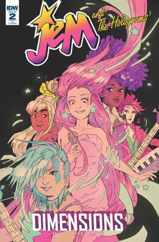Jem and The Holograms: Dimensions #2 (10 Copy Cover)