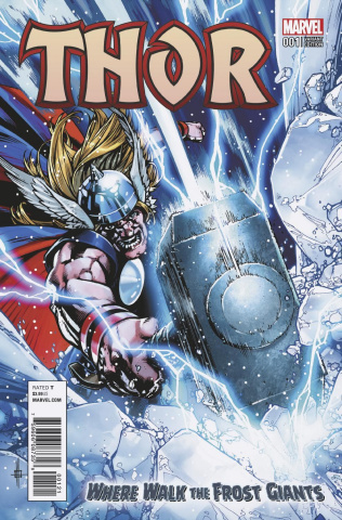 Thor: Where Walk the Frost Giants #1 (Howard Cover)