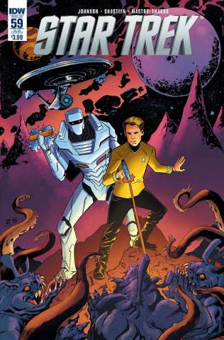 Star Trek #59 (ROM Cover)