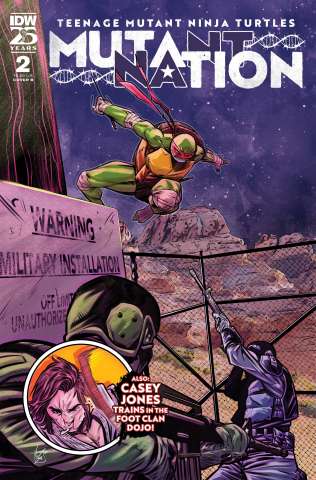 Teenage Mutant Ninja Turtles: Mutant Nation #2 (Federici Cover)