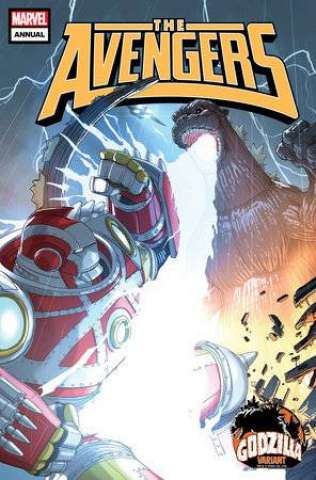 Avengers Annual #1 (Pete Woods Godzilla Cover)