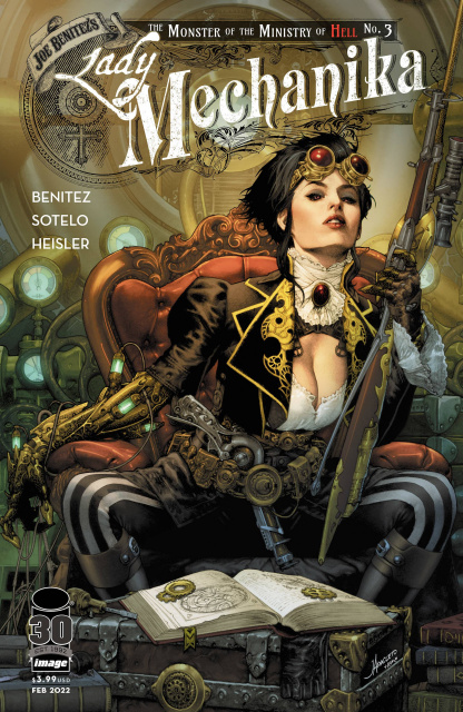 Lady Mechanika: The Monster of the Ministry of Hell #3 (Anacleto Cover)