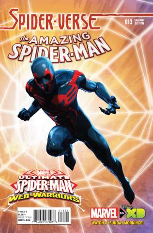 The Amazing Spider-Man #13 (Wamester Animation Cover)
