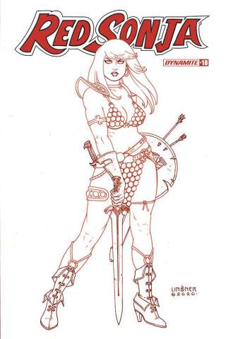 Red Sonja #18 (25 Copy Linsner Tint Cover)