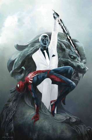 Avengers #7 (Ventrue Spider-Man Video Game Cover)