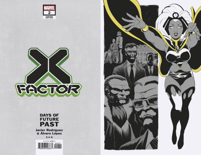 X-Factor #2 (Rodriguez Days of Future Past Cover)