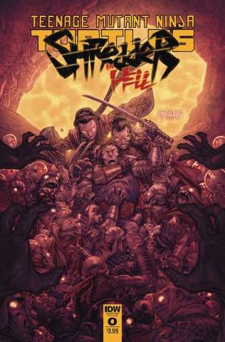 Teenage Mutant Ninja Turtles: Shredder in Hell #2 (Santolouco Cover)