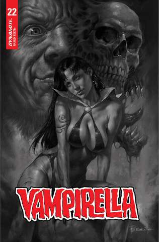Vampirella #22 (10 Copy Parrillo B&W Cover)