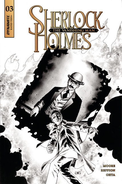 Sherlock Holmes: The Vanishing Man #3 (20 Copy Cassaday B&W Cover)