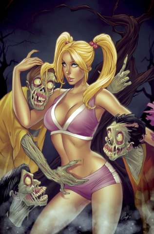 Zombies vs. Cheerleaders Halloween Special #1 (Chatzoudi Cover)