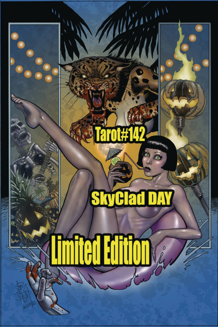 Tarot: Witch of the Black Rose #124 (Boo Cat Alt Paths Day Sky Cover)