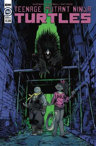 Teenage Mutant Ninja Turtles #102 (Campbell Cover)