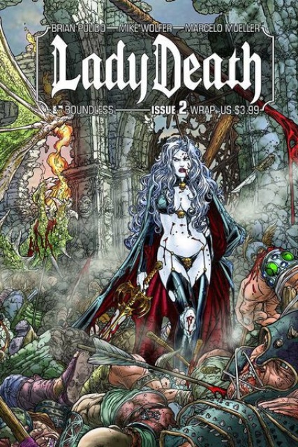 Lady Death #2 (Wrap Cover)