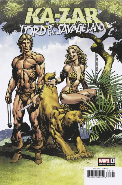 Ka-Zar: Lord of the Savage Land #1 (Anderson Hidden Gem Cover)