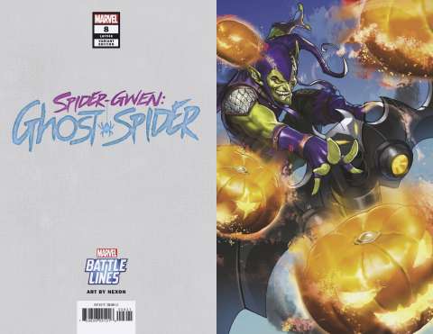 Spider-Gwen: Ghost Spider #8 (Nexon Marvel Battle Lines Cover)