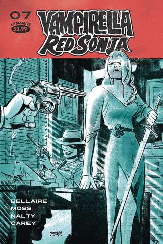 Vampirella / Red Sonja #7 (Romero Cover)