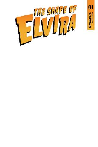 The Shape of Elvira #1 (Blank Authentix Cover)