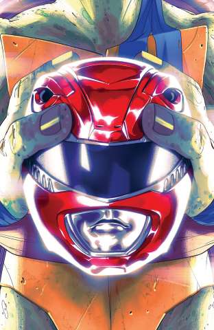 Power Rangers / Teenage Mutant Ninja Turtles #1 (Montes Cover)