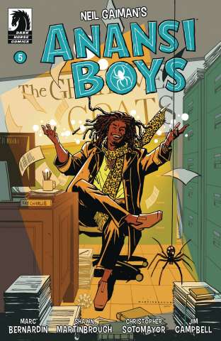 Anansi Boys #5 (Martinbrough Cover)