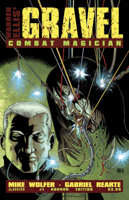 Gravel: Combat Magician #1 (Horror Cover)