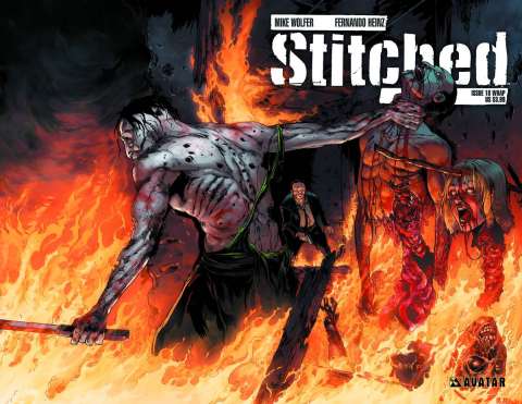 Stitched #18 (Wrap Cover)