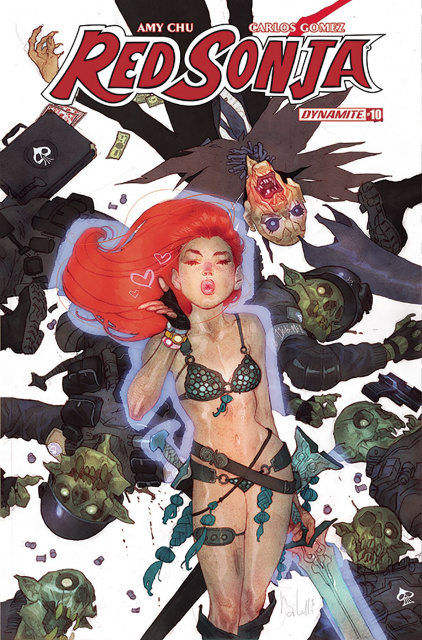 Red Sonja #10 (Caldwell Cover)