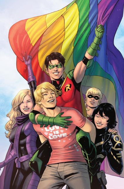 Tim Drake: Robin #10 (Travis Moore DC Pride Card Stock Cover)