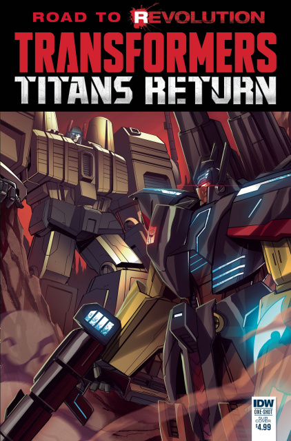 The Transformers: Titans Return #1 (Subscription Cover)