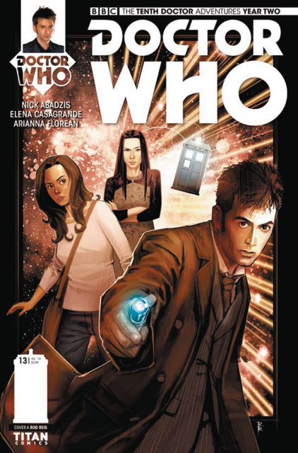Doctor Who: New Adventures with the Tenth Doctor, Year Two #13 (Reis Cover)