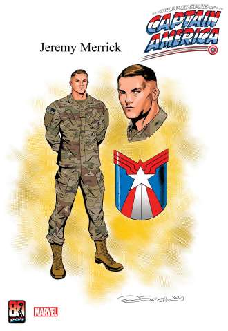 The United States of Captain America #5 (Eaglesham Design Cover)