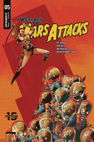 Warlord of Mars Attacks #5 (Piriz Cover)