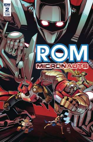 ROM & The Micronauts #2 (Samu Cover)