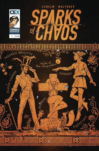 Sparks of Chaos #3 (Makarov Cover)