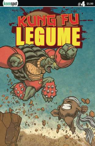 Kung Fu Legume #4 (Jerry Bennett Cover)
