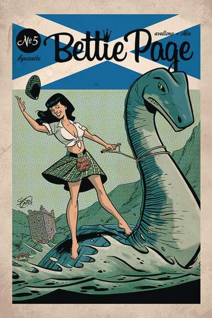 Bettie Page #5 (Chantler Cover)