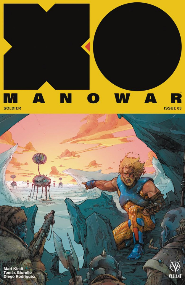 X-O Manowar #3 (Rocafort Cover)