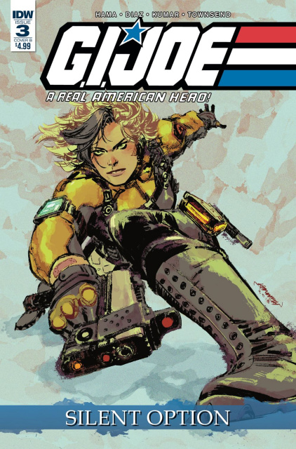 G.I. Joe: A Real American Hero - Silent Option #3 (Lo Cover)