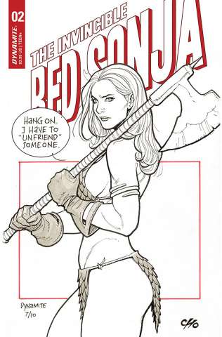 The Invincible Red Sonja #2 (Cho Cover)