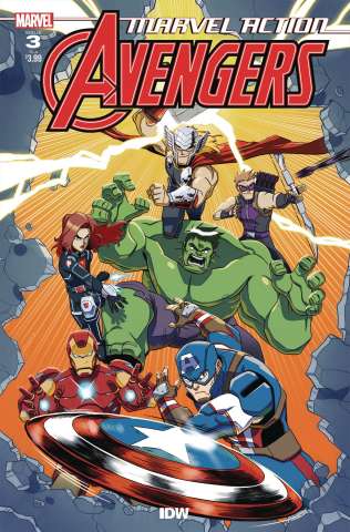 Marvel Action: Avengers #3 (10 Copy Jampole Cover)