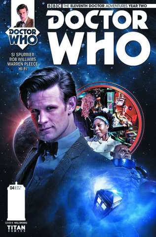 Doctor Who: New Adventures with the Eleventh Doctor, Year Two #4 (Brooks Subscription Photo Cover)