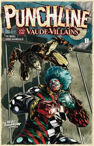 Punchline and the Vaude-Villains #2 (Canaan White Cover)