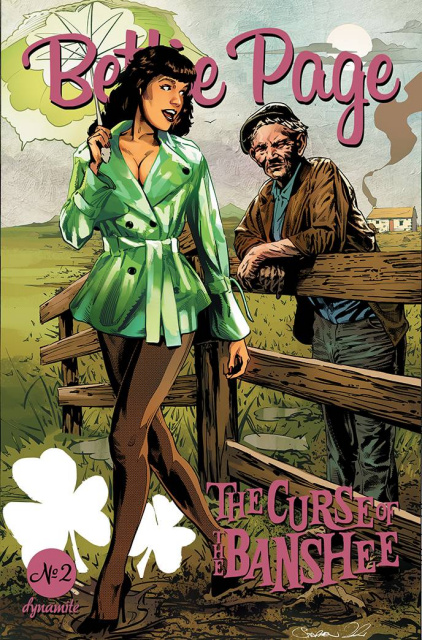 Bettie Page and The Curse of the Banshee #2 (Mooney Cover)